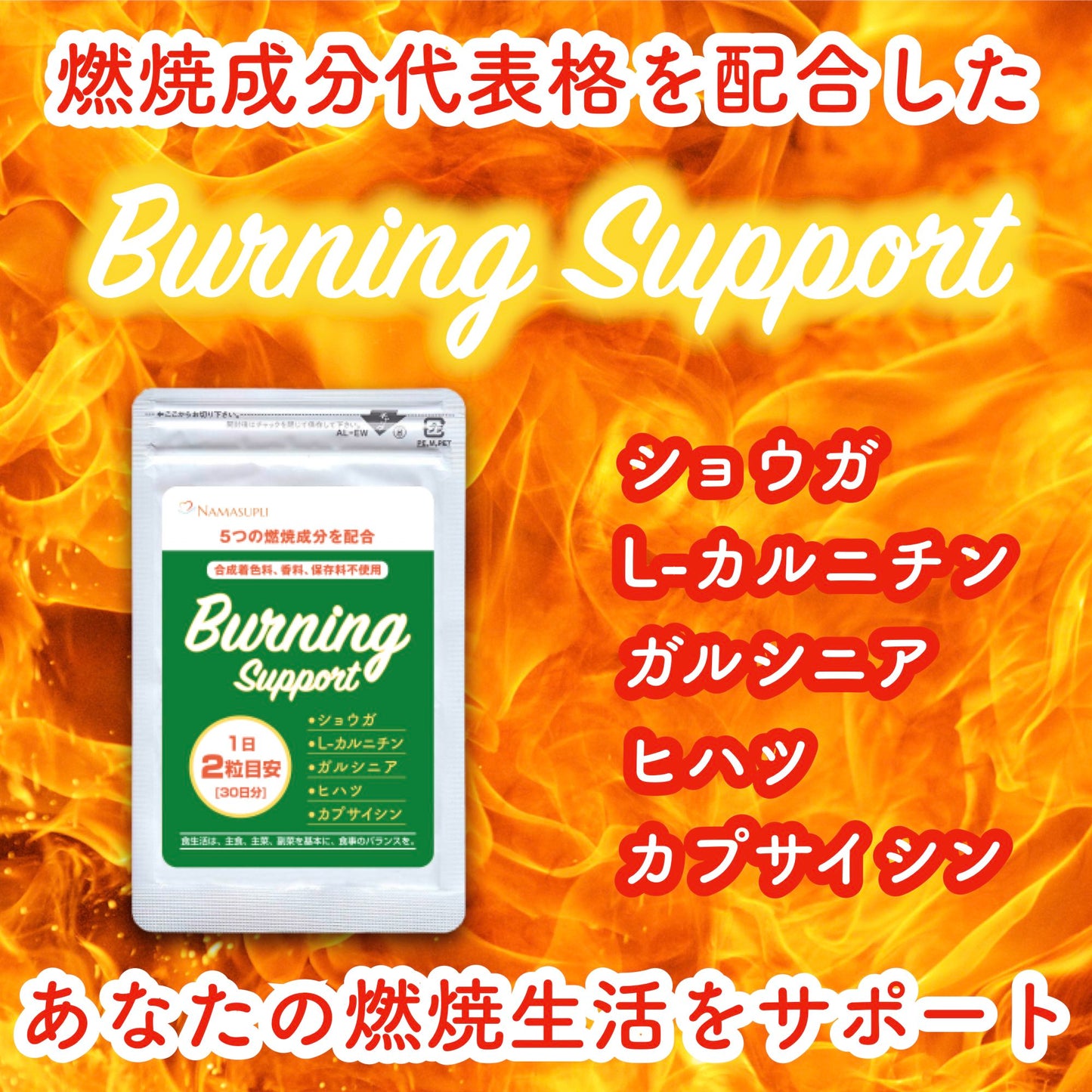 Burning Support ダイエット サプリメント