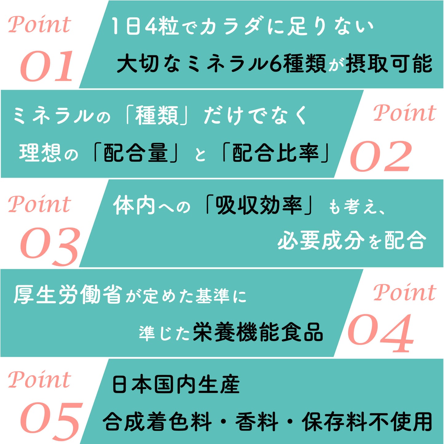 [栄養機能食品]マルチミネラル